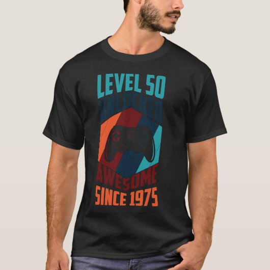 Stufe 50 Phantastisch seit 1975, T-Shirt (Vorderseite)