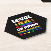 Stufe 56 des Pride Unlocks LGBT 56. Untersetzer (angewinkelt)