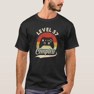Stufe 57 Vollständiges 57. Hochzeitstag für sie T-Shirt