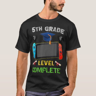 Stufe 5 Abschluss-Gaming Klasse 2 T-Shirt