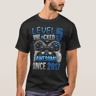 Stufe 5 Phantastisch seit 2017 5. Geburtstag T-Shirt