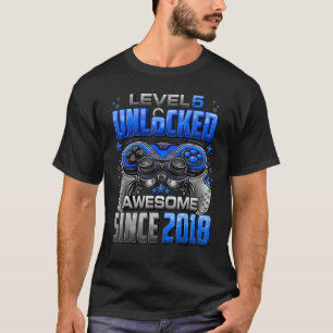 Stufe 5 Phantastisch seit 2018 5. Geburtstag G T-Shirt