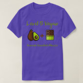 Stufe 5 Vegane Avocado Chocolate Mousse Raw Veggie T-Shirt (Design vorne)