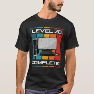 Stufe 5 Vollständiges I 5th Birthday Computerspiel T-Shirt