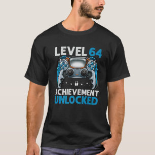 Stufe 64 Phantastisch seit 1957 64. Geburtstag T-Shirt