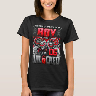 Stufe 6 Phantastisch seit 2016 6. Geburtstag G T-Shirt