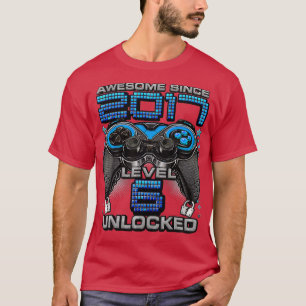 Stufe 6 Phantastisch seit 2017 6. Geburtstag G T-Shirt