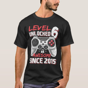 Stufe 6 Unverriegeltes Phantastisches 2015-Videosp T-Shirt