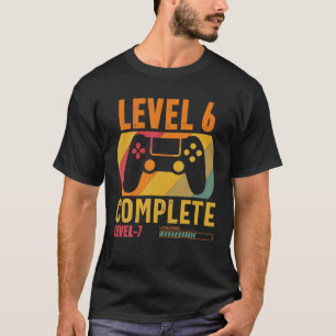 Stufe 6 Vollständige 6 Jubiläumsfeier 6. Hochzeit  T-Shirt