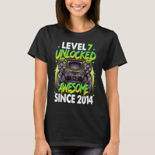 Stufe 7 Phantastisch seit 2014 7. Geburtstag G T-Shirt