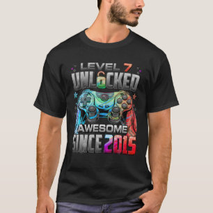 Stufe 7 Phantastisch seit 2015 7. Geburtstag G T-Shirt