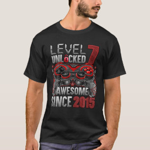 Stufe 7 Phantastisch seit 2015 7. Geburtstag G T-Shirt