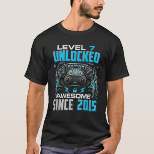 Stufe 7 Phantastisch seit 2015 7. Geburtstag G T-Shirt