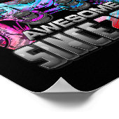 Stufe 7 Phantastisch seit 2015 Videospiel Poster (Ecke)