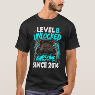 Stufe 8 Phantastisch seit 2014 8. Geburtstag G T-Shirt