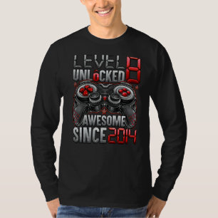 Stufe 8 Phantastisch seit 2014 8. Geburtstag T-Shirt