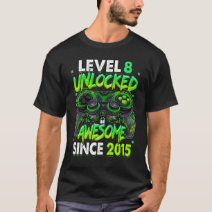 Stufe 8 Phantastisch seit 2015 8. Geburtstag G T-Shirt