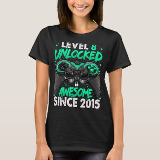 Stufe 8 Phantastisch seit 2015 8. Geburtstag G T-Shirt