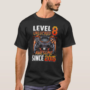 Stufe 8 Phantastisch seit 2015 8. Geburtstag G T-Shirt