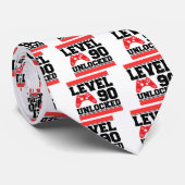 Stufe 90 Entsperrt Krawatte (Gerollt)