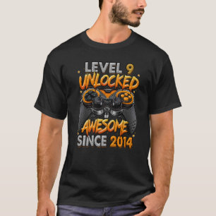 Stufe 9 Phantastisch seit 2014 9. Geburtstag G T-Shirt