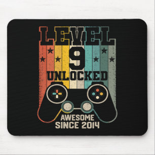 Stufe 9 Unverriegeltes Phantastisches 2014-Boy-Vid Mousepad