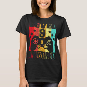 Stufe 9 Unverschlossen 9 Jahre BDay Boys 9. 9. T-Shirt