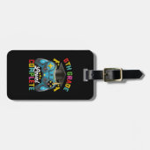 Stufe Abschluss Gaming Gamer Gepäckanhänger (Vorderseite horizontal)