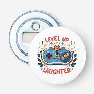 Stufe auf Lachen Flaschenöffner