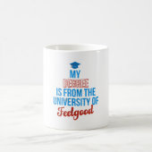 STUFE DER UNIVERSITÄT DER GEFÜHLSCHAFT KAFFEETASSE (Mittel)