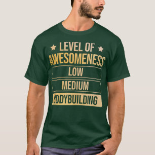 Stufe der Wahnsinn Bodybuilding Fitness Gym Quot T-Shirt