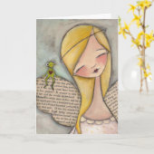 Stufe des FAith - Grußkarte Karte (Gelbe Blume)