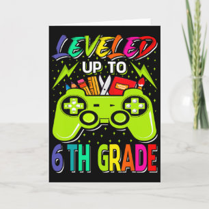 Stufe des Gamers bis zur 6. Klasse bis zur Schule Karte