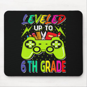 Stufe des Gamers bis zur 6. Klasse bis zur Schule Mousepad