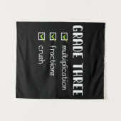 Stufe drei Multiplikationsfraktionen Crush Wandteppich (Vorderseite (Horizontal))