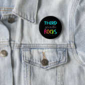Stufe Rocks Team 3. Klasse Lehrer Button (Beispiel)