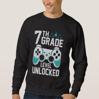 Stufe "Ungesperrter Gamer - Erster Schultag Sweatshirt