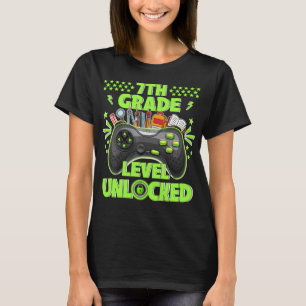Stufe "Ungesperrter Gamer - Erster Schultag T-Shirt