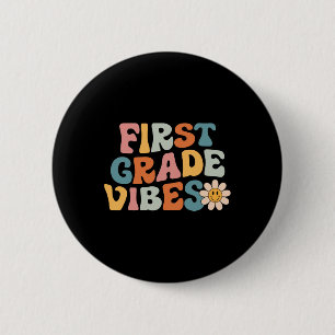 Stufe Vibes - 1. Klasse Team Retro 1. Tag des Scho Button
