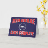 Stufe Vollständig Funny 8. Klasse Karte (Gelbe Blume)