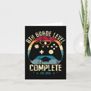 Stufe Vollständiger Gamer Cl von 2025 Graduati Karte