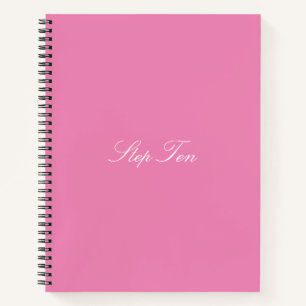 "Stufe zehn" Notizblock