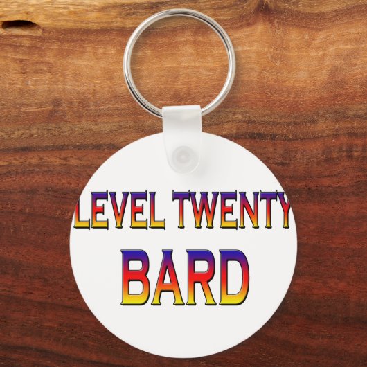 Stufe zwanzig schlüsselanhänger (Vorderseite)