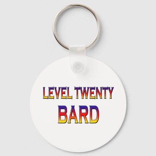 Stufe zwanzig schlüsselanhänger (Vorderseite)