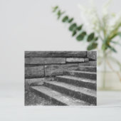 Stufen des Steins Postkarte (Stehend Vorderseite)