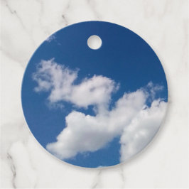 Stufen in den Wolken Geschenkanhänger