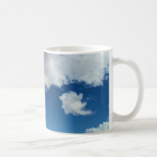 Stufen in den Wolken Kaffeetasse (Rechts)