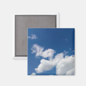 Stufen in den Wolken Magnet (Vorderseite/Rückseite)