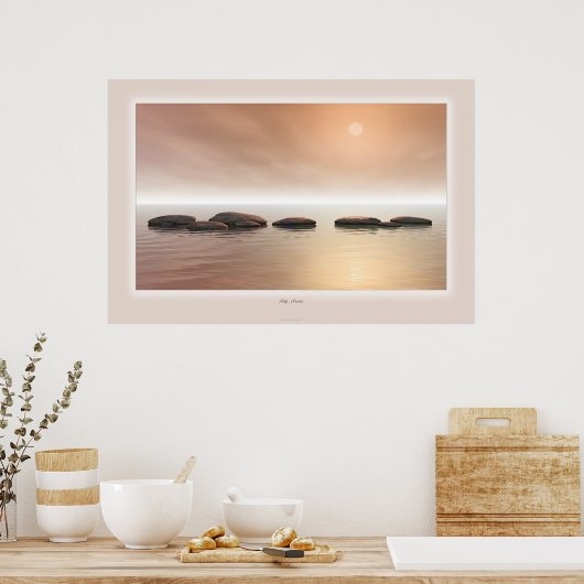 Stufen Poster (Küche)