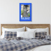 Stufen von Ma'alot Leinwanddruck (Insitu (Schlafzimmer))